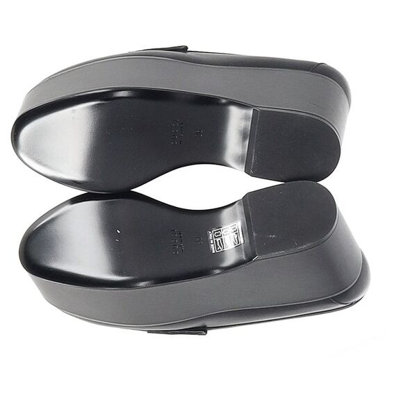 Gucci Horsebit Platform Loafers in Black Leather - Picture 4 of 12